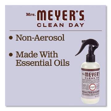 Mrs. Meyer's® Clean Day Room Freshener, Lavender, 8 Oz, Non-aerosol Spray, 6-carton freeshipping - TVN Wholesale